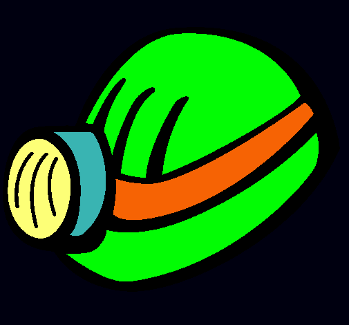 Casco de minero