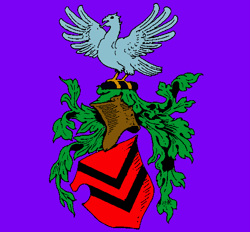 Escudo de armas y aguila 