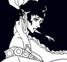 Dibujo Princesa china pintado por ericapescata