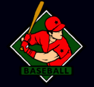 Dibujo Logo de béisbol pintado por 1111