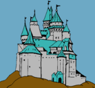 Dibujo Castillo medieval pintado por josuaofthemaster