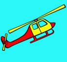 Dibujo Helicóptero de juguete pintado por joseenrique