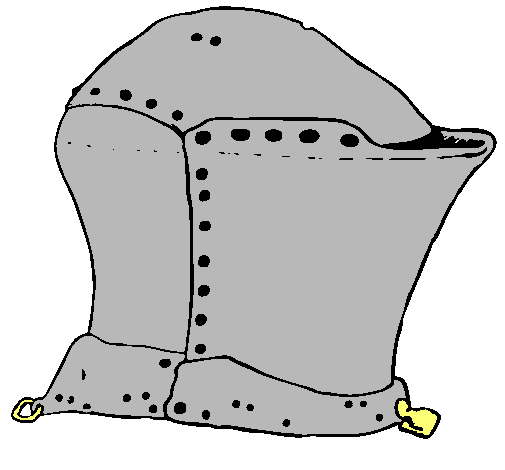 Casco de caballero