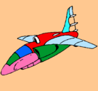 Dibujo Nave aterrizando pintado por sebastian