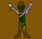 Dibujo Niño momia pintado por joaquin