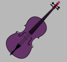 Dibujo Violín pintado por SEDASTIAN