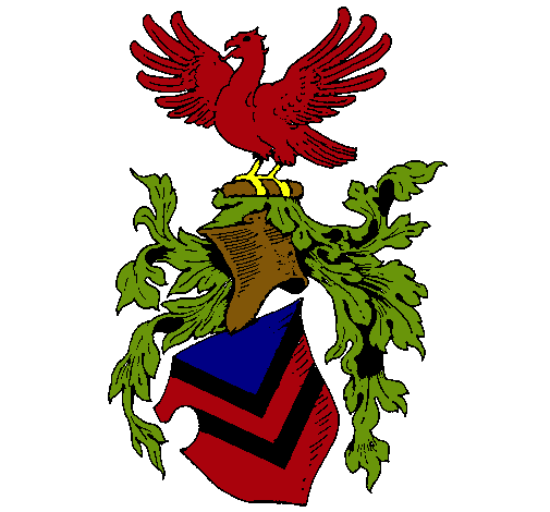 Escudo de armas y aguila 