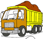 Dibujo Camión de carga pintado por mariosd