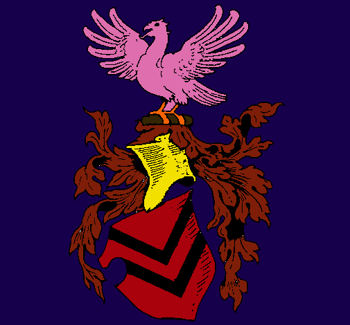 Escudo de armas y aguila 