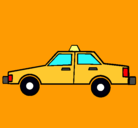 Dibujo Taxi pintado por josemiguel