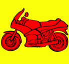 Dibujo Motocicleta pintado por juandavidcastaeda