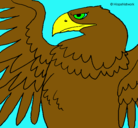Dibujo Águila Imperial Romana pintado por sebastiangutierrezjuarez