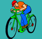 Dibujo Ciclismo pintado por berta