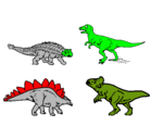 Dibujo Dinosaurios de tierra pintado por JuniorDino