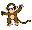 Dibujo Mono pintado por changuito