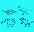 Dibujo Dinosaurios de tierra pintado por 9500000000000000000000000