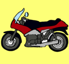 Dibujo Motocicleta pintado por suny
