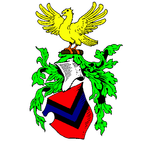 Escudo de armas y aguila 