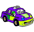 Dibujo Herbie Taxista pintado por andres