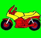 Dibujo Motocicleta pintado por enrique