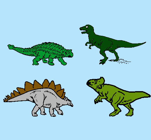 Dinosaurios de tierra