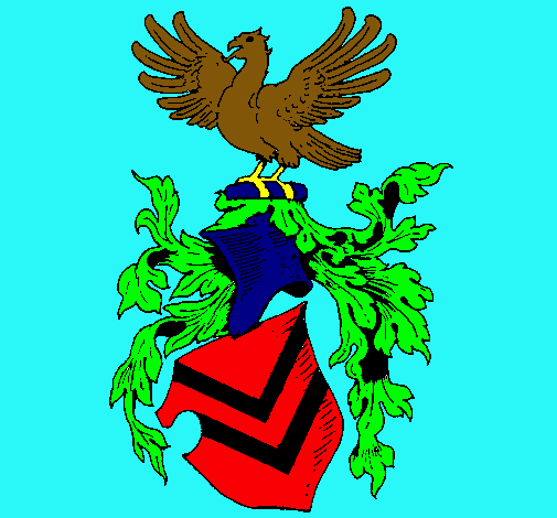 Escudo de armas y aguila 