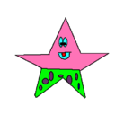 Dibujo Estrella 3 pintado por QAEGGXDFLP0I909