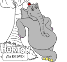 Dibujo Horton pintado por ROBERTO