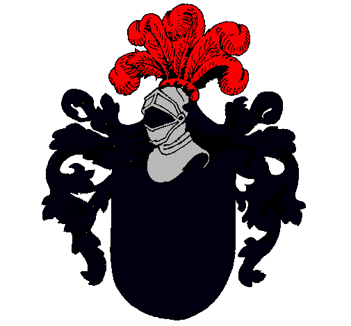 Escudo de armas y casco