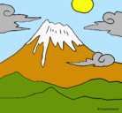Dibujo Monte Fuji pintado por Sergito100