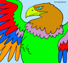 Dibujo Águila Imperial Romana pintado por ELEAZAR