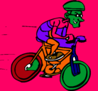 Dibujo Ciclismo pintado por sebas