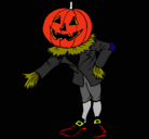 Dibujo Jack-o-lantern pintado por pumpking
