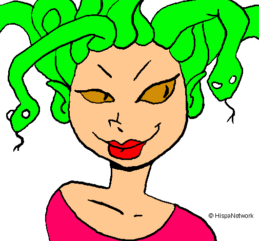 Mujer medusa