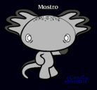 Dibujo Mostro 2 pintado por socapa