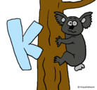Dibujo Koala pintado por KerinPortillo