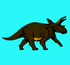 Dibujo Triceratops pintado por ALVAROTM