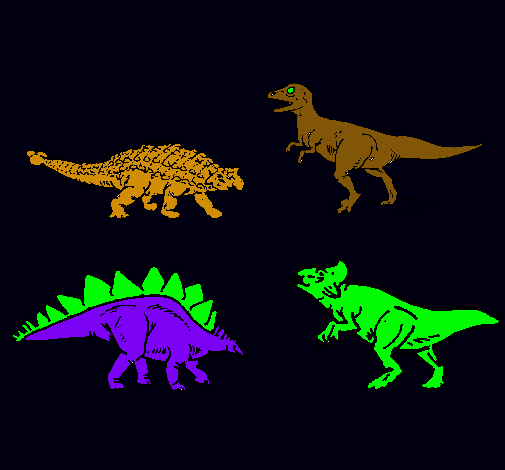 Dinosaurios de tierra