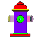 Dibujo Boca de incendio pintado por emelyllagunas