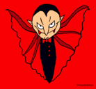 Dibujo Vampiro terrorífico pintado por josemiguelrojasmuset