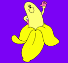 Dibujo Banana pintado por decristalabigail