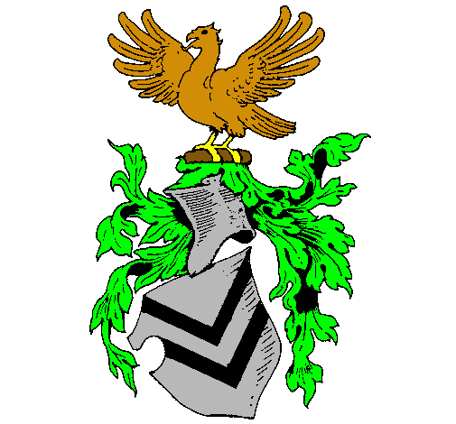 Escudo de armas y aguila 