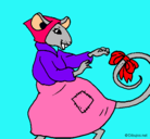 Dibujo La ratita presumida 7 pintado por laurasofia