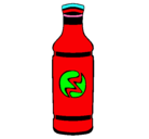 Dibujo Botella de refresco pintado por alejandro