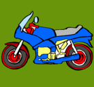 Dibujo Motocicleta pintado por mireia