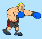 Dibujo Boxeador pintado por tayzon