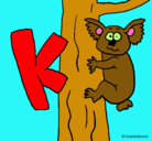 Dibujo Koala pintado por Juan