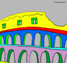 Dibujo Coliseo pintado por ELEAZAR