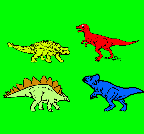 Dinosaurios de tierra