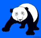 Dibujo Oso panda pintado por nataliapaz